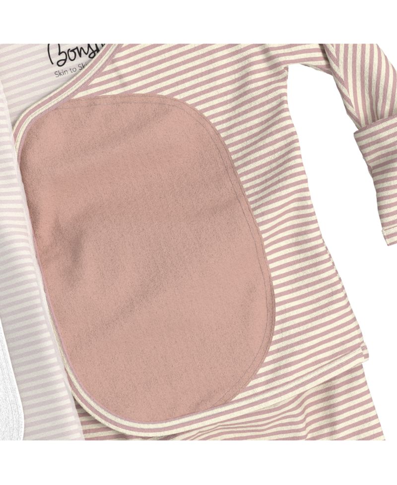 Bonsie Skin to Skin Babywear {newborn to 6-9 } Footie - Frenchie