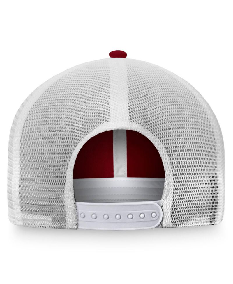 Men's Maroon Mississippi State Bulldogs The Dude Home Plate Snapback Trucker Hat