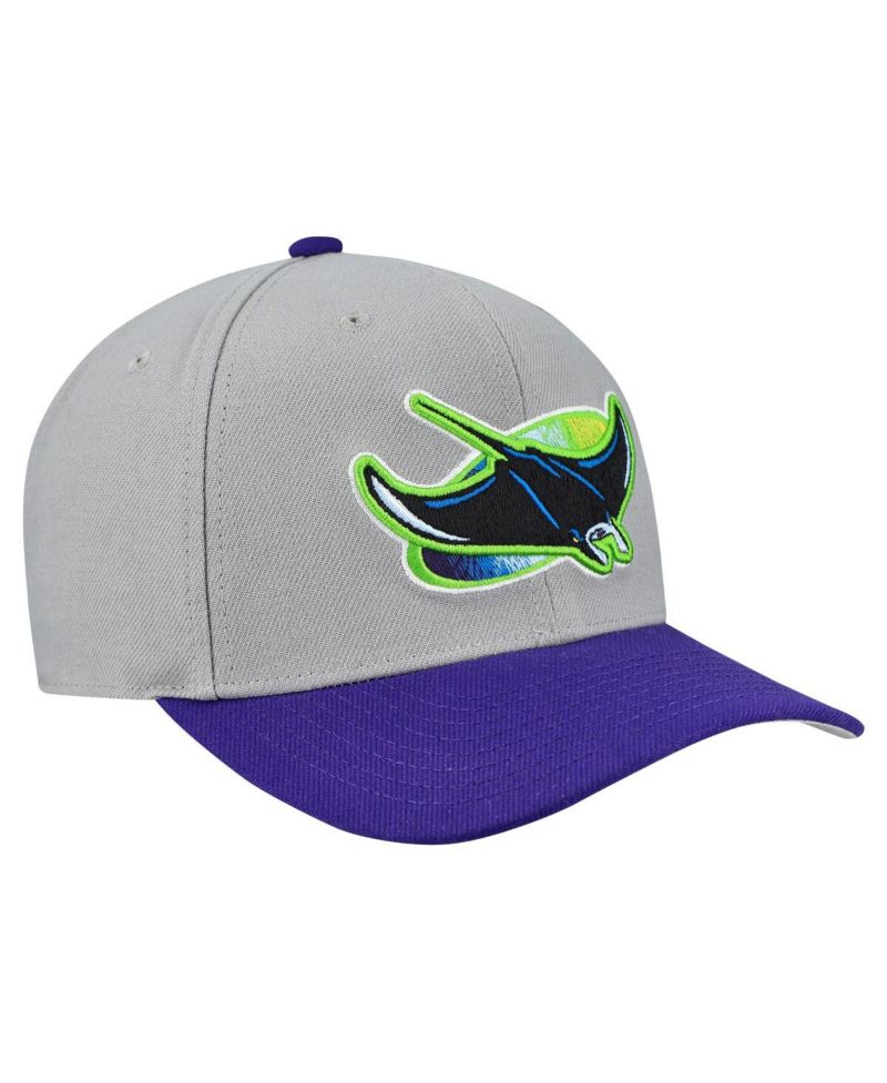 Men's and Women's Gray Tampa Bay Rays Basic Coop Pro Adjustable Hat