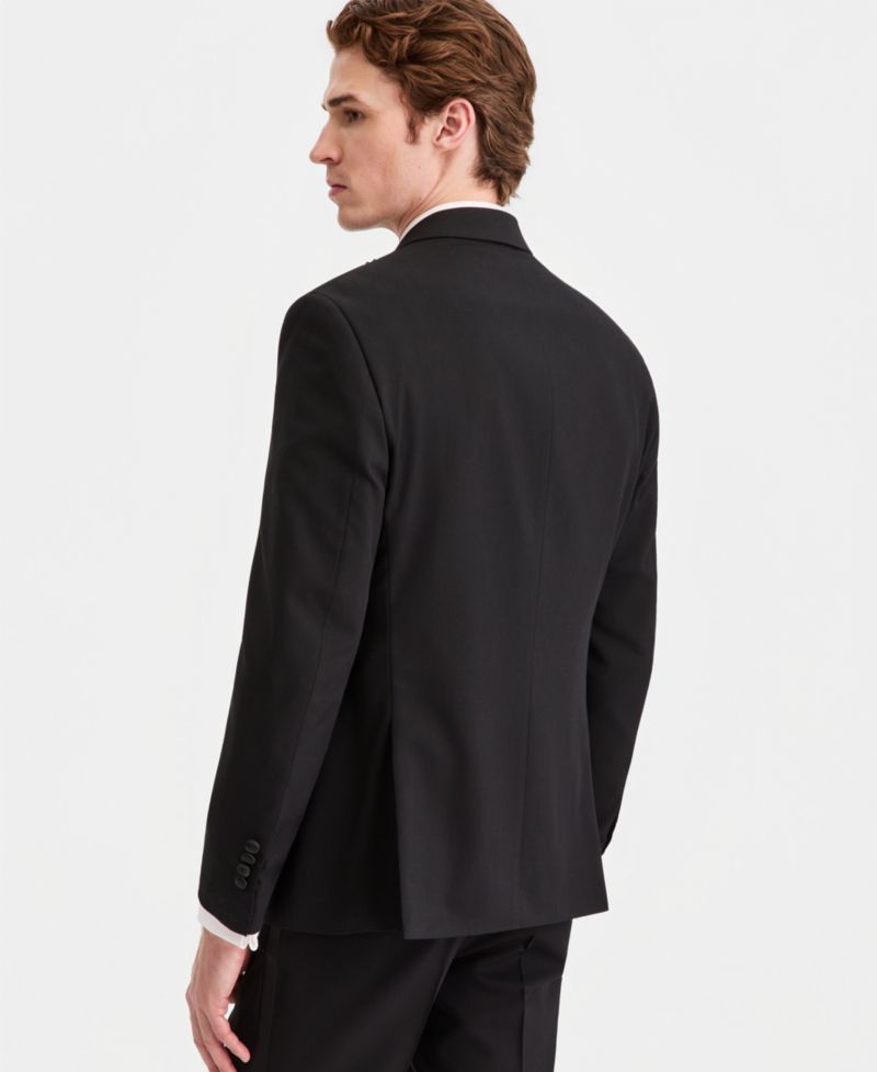 Men's Slim-Fit Techni-Cole Tuxedo Jacket