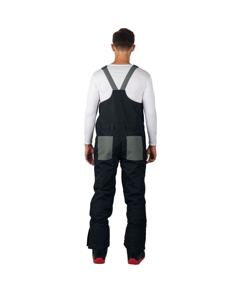 Men's Snow Bib 10K Waterproof Ski Overalls Insulated Snowboard Pants