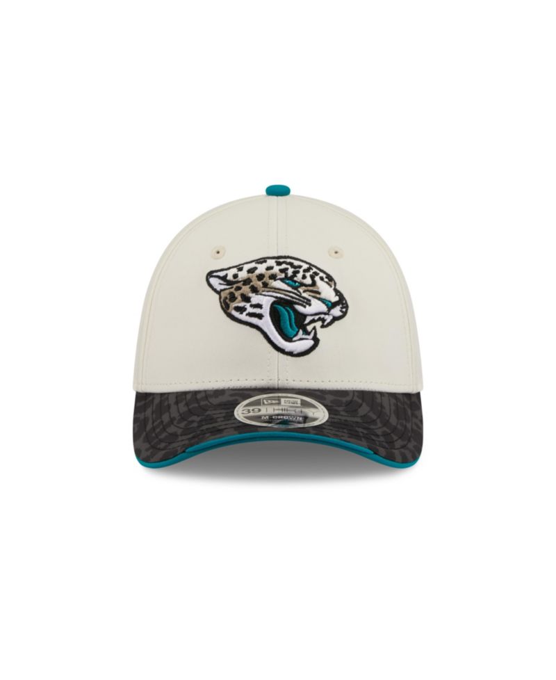 Men's Cream/Black Jacksonville Jaguars 2026 Rivalries Collection 39THIRTY Flex Hat