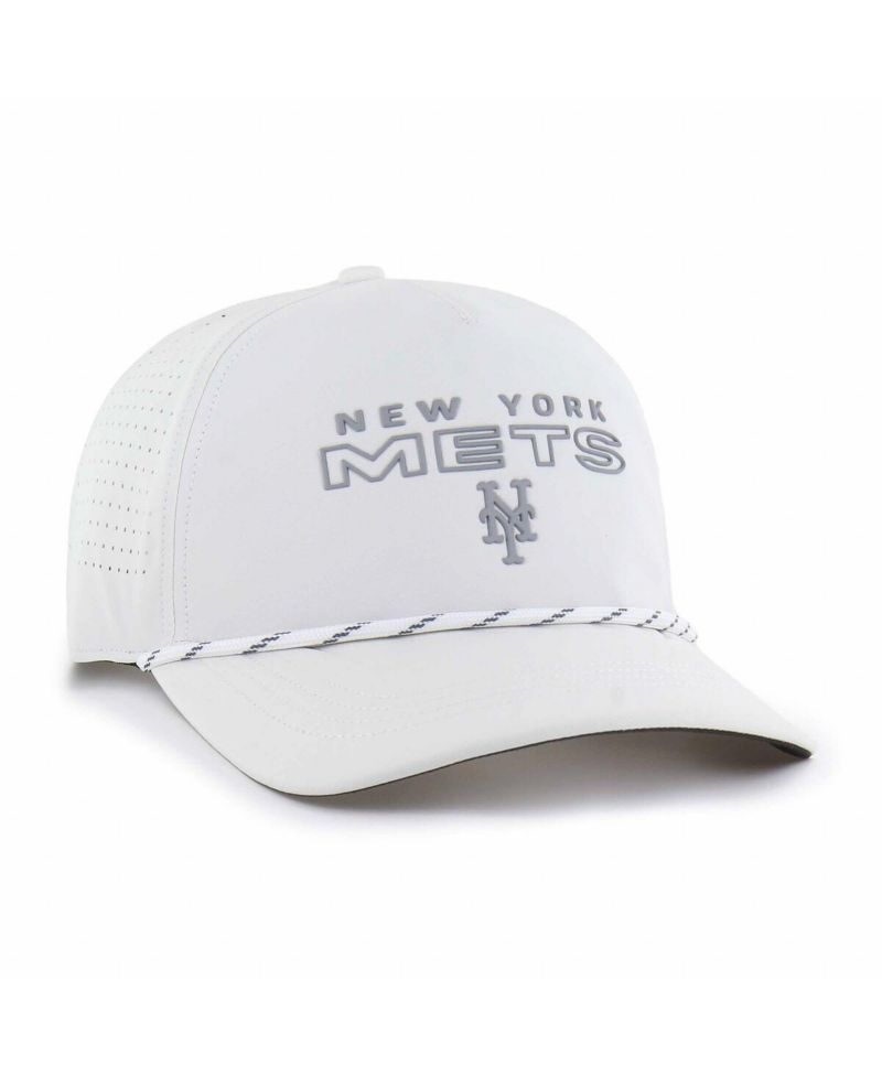 Men's White New York Mets Forward Vault Hitch Adjustable Hat
