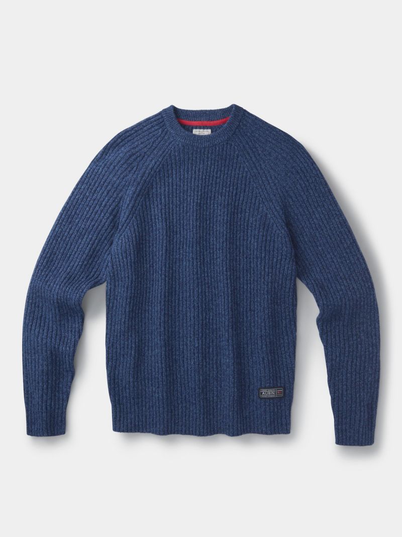 Men's Ray Fisherman Rib Crew Neck Sweater