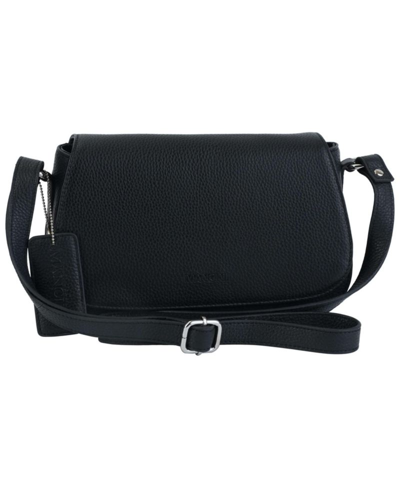 Pebbled Isabella Leather Crossbody Handbag