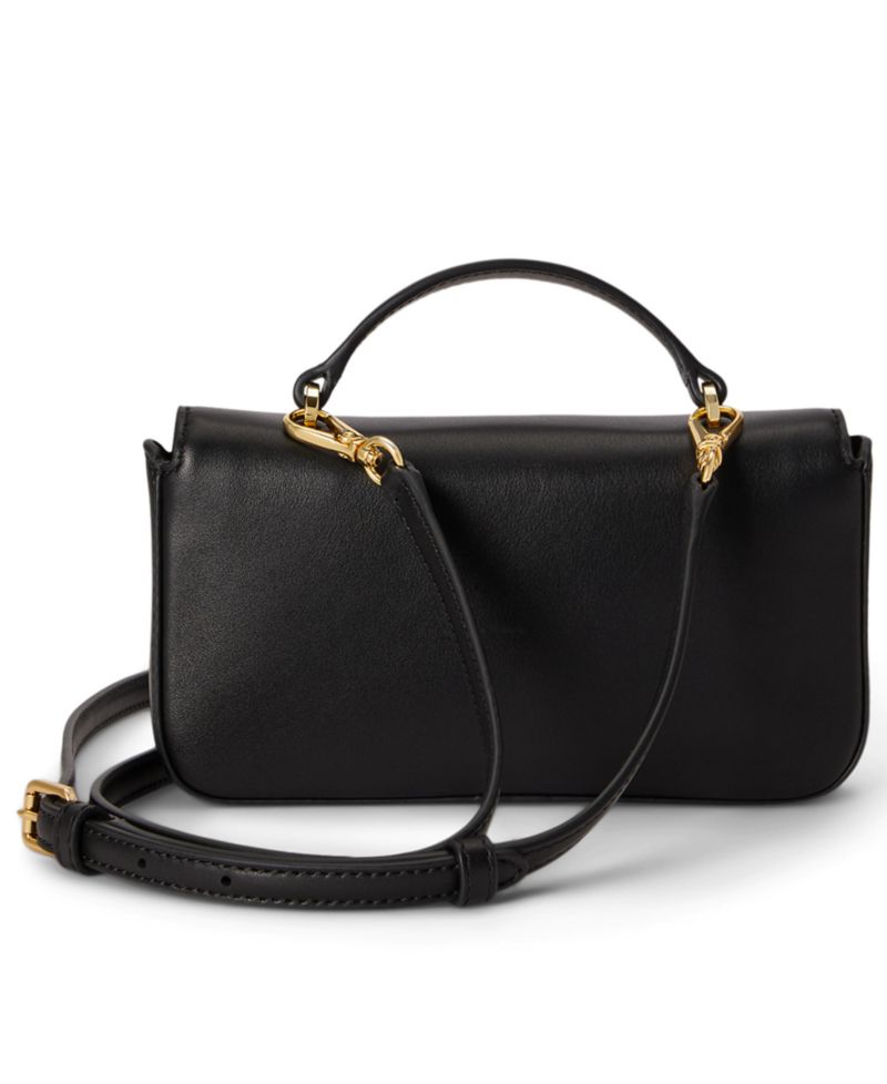Marcy Small Smooth Leather Crossbody Bag