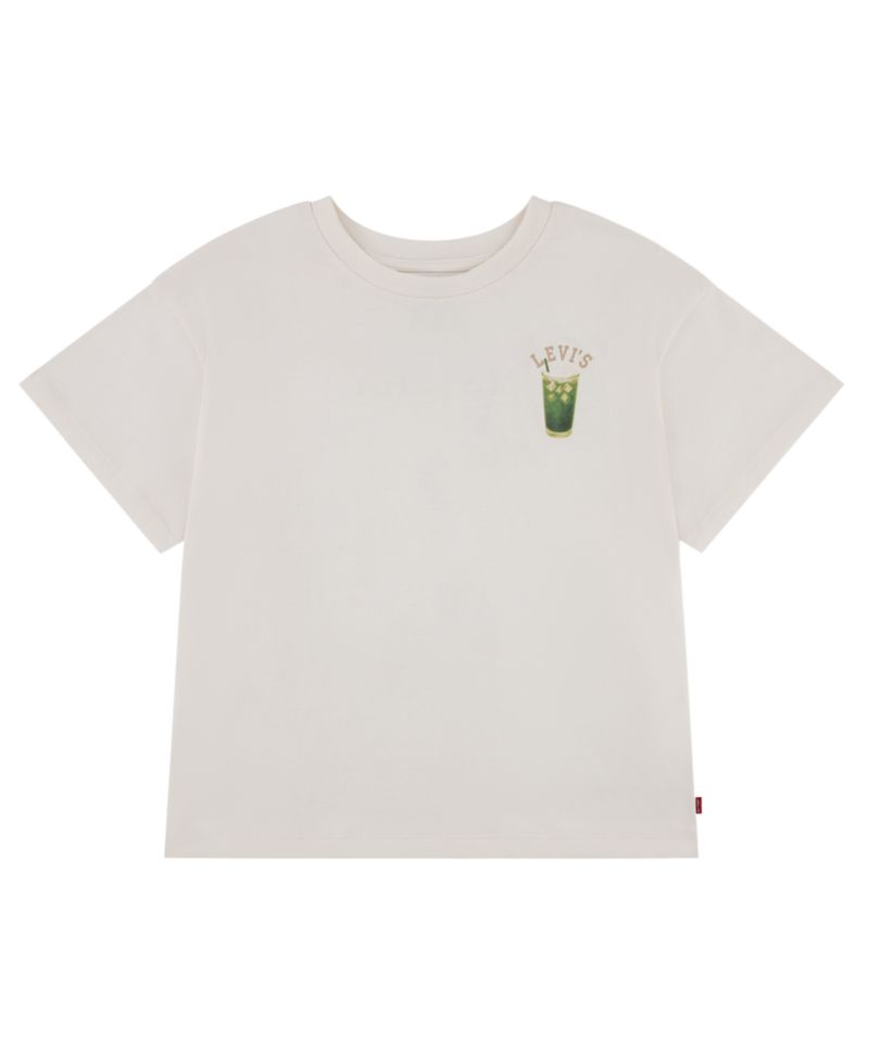 Girls' 7-16 Short-Sleeve Matcha Oversized T-Shirt