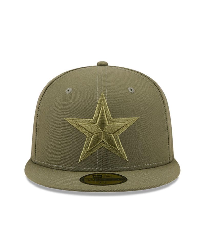 Men's Olive Dallas Cowboys Color Pack 59FIFTY Fitted Hat