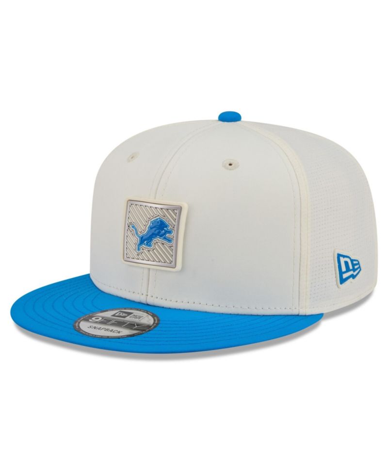 Men's Cream/Blue Detroit Lions 2026 NFL Training Camp 9FIFTY Snapback Hat