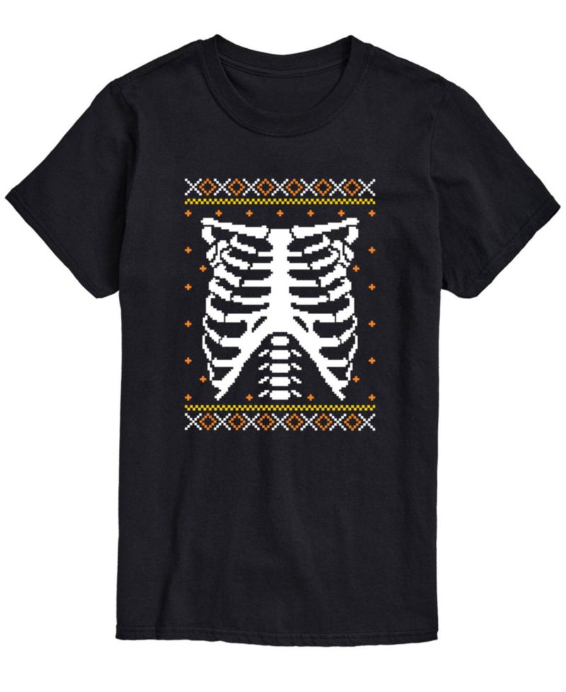Men's Skeleton Chest Classic Fit T-shirt