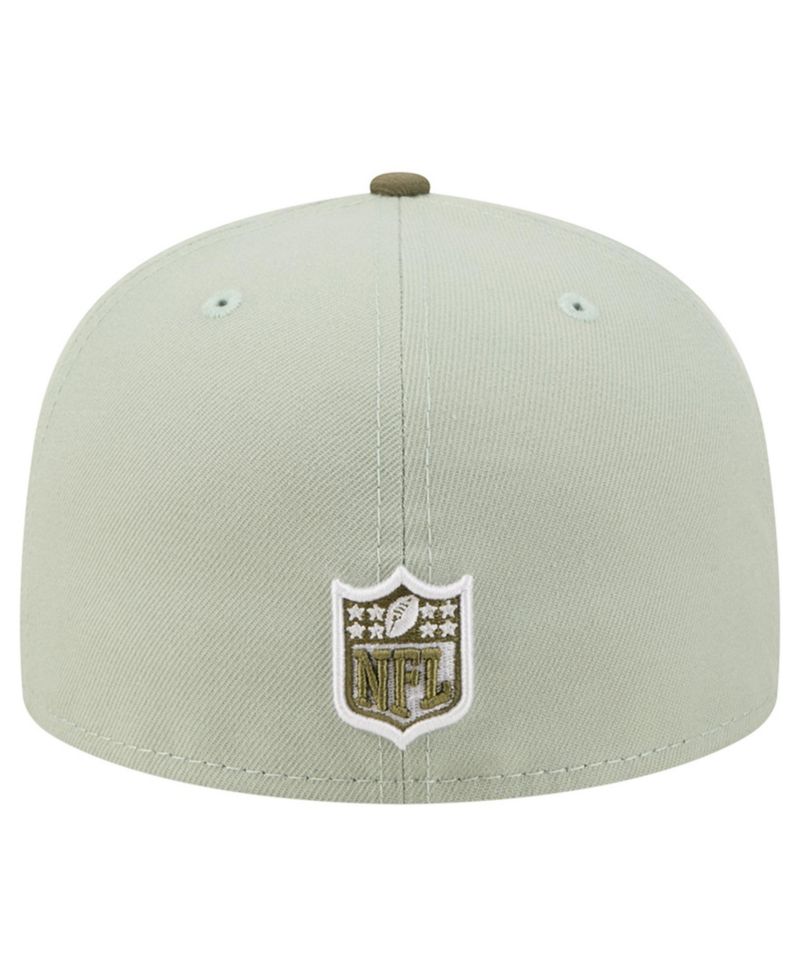Men's Light Green/Olive Detroit Lions Color Pack 59FIFTY Fitted Hat