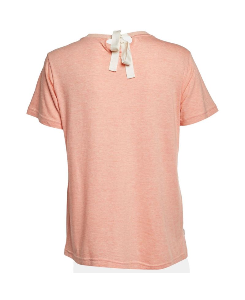 Women's Lace-Front Jersey T-Shirt