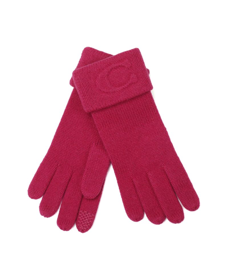 Women's Tabby C Leather Gloves