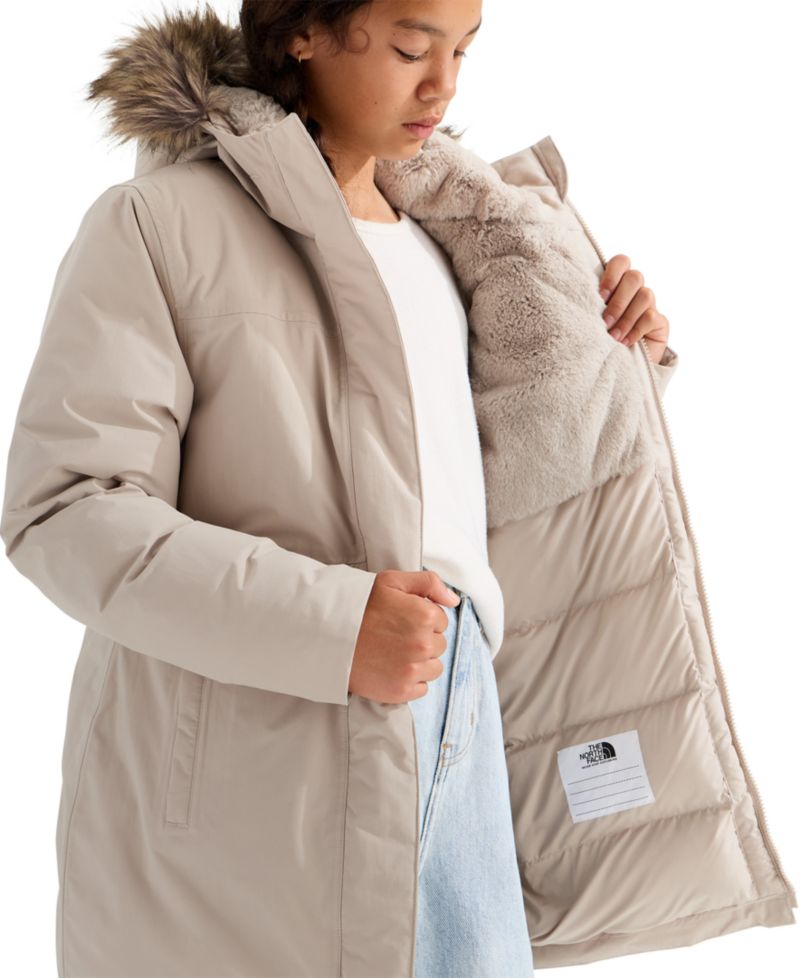 Girls' 7-18 Hooded Parka Jacket