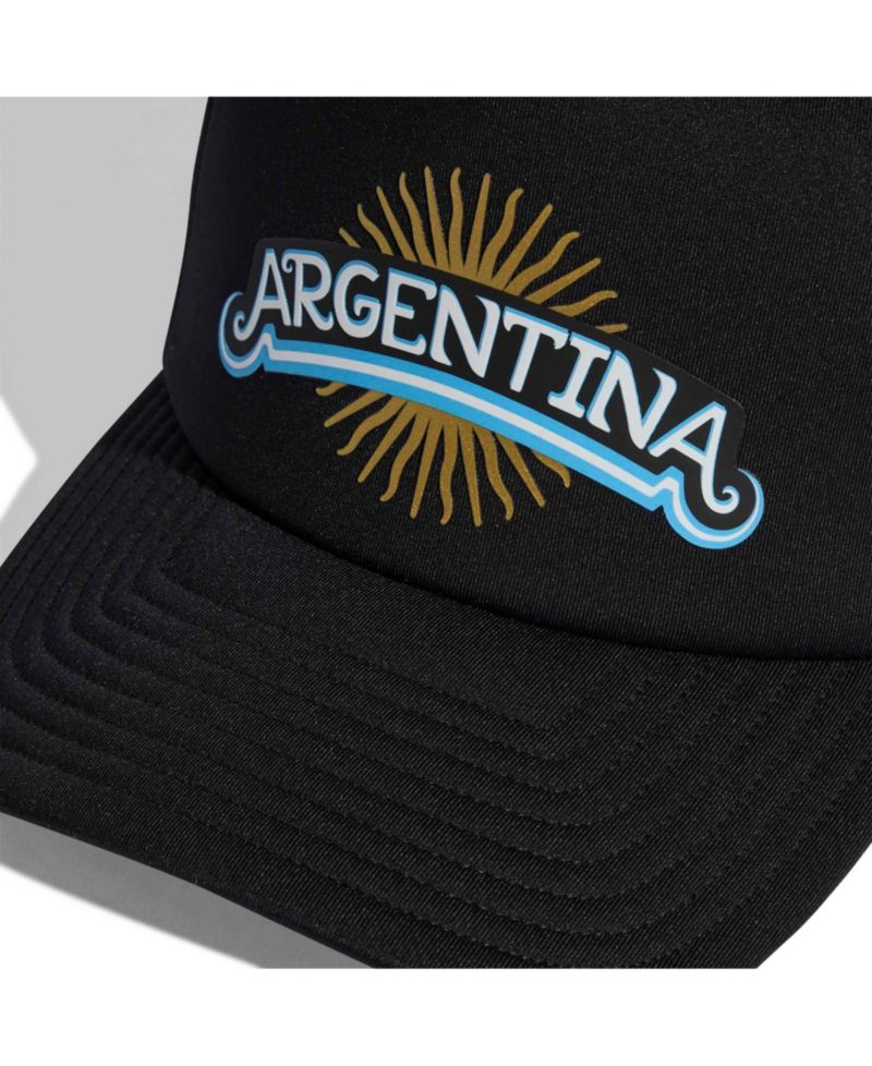 Men's and Women's Black Argentina National Team Trucker Adjustable Hat