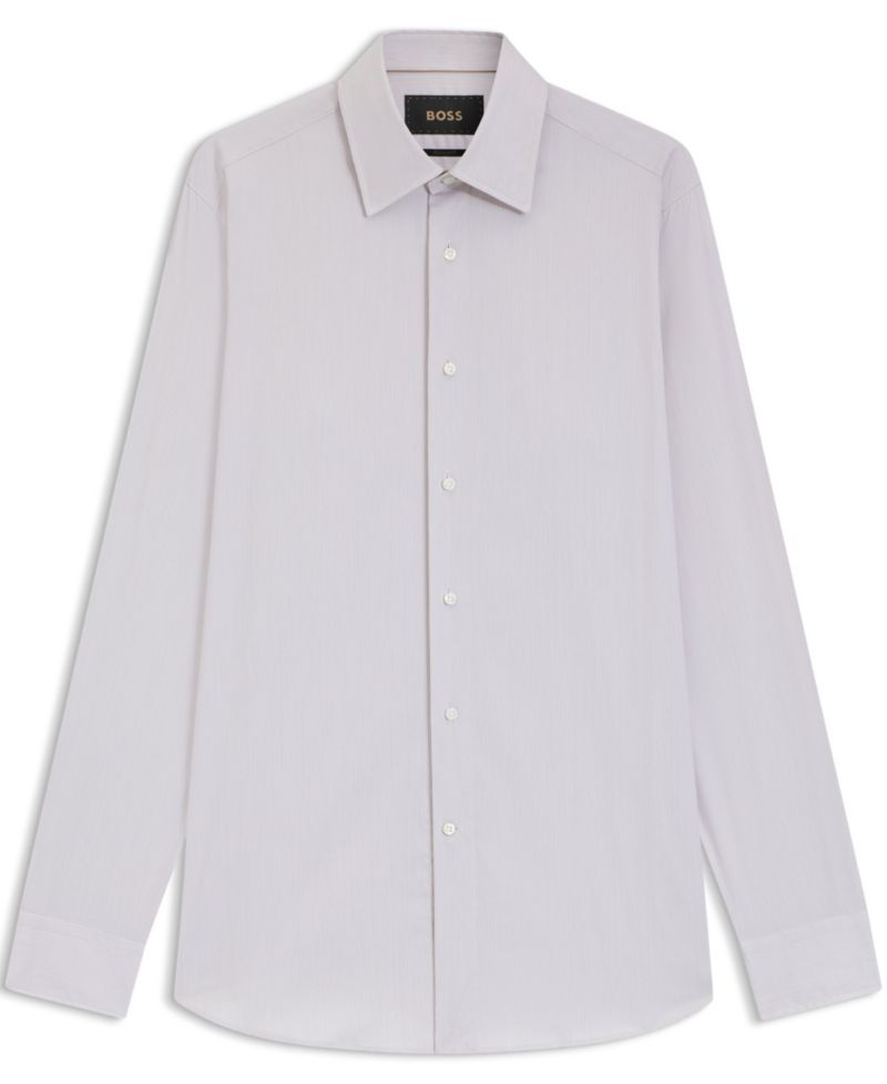 Men's Italian-Made Cotton Blend Dress Shirt