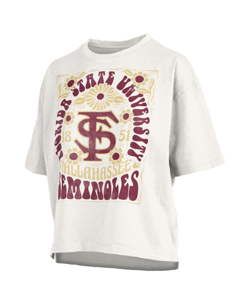 Women's White Florida State Seminoles Harmony Oversized T-Shirt
