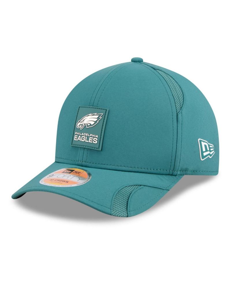 Men's Midnight Green Philadelphia Eagles 2025 Sideline M-Crown 9FORTY Adjustable Hat