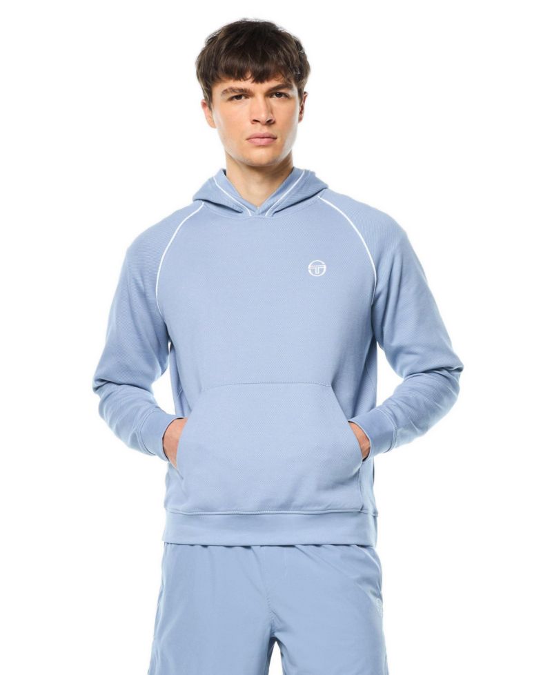 Men's Agiato Raglan-Sleeve Jacquard Hoodie