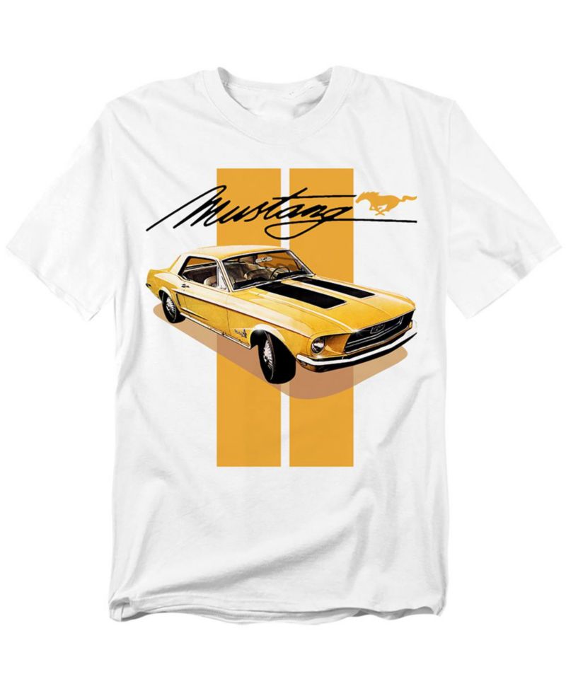 Big & Tall Ford Stang Stripes T-Shirt
