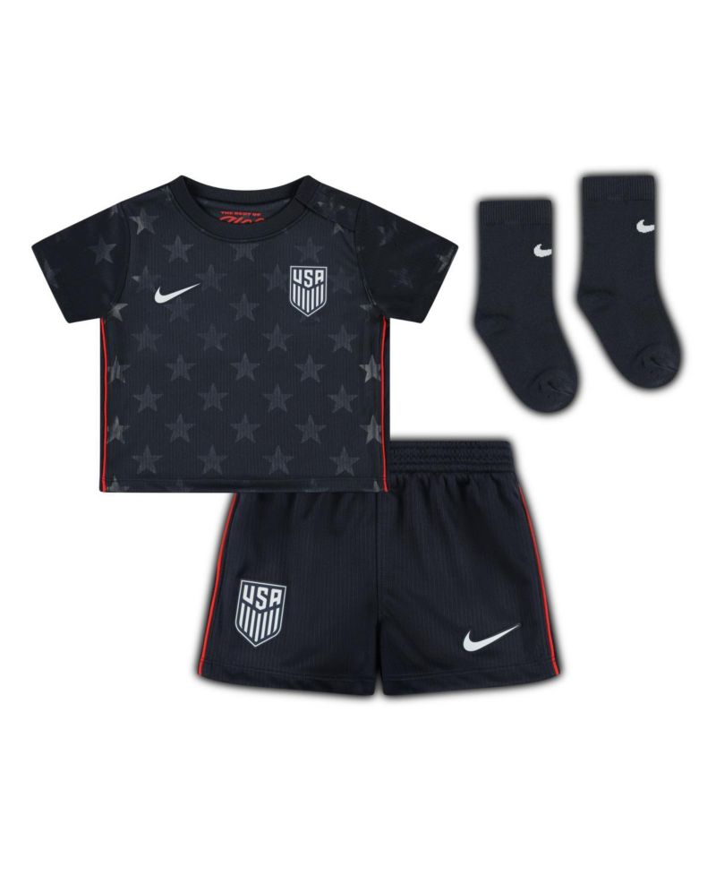 Baby Boys and Girls Navy USMNT 2026 Away Stadium Replica Kit Set