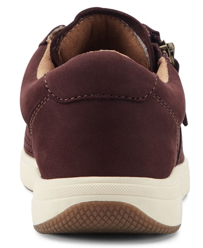 Women's Netta Side Zip Lace-Up Sneakers