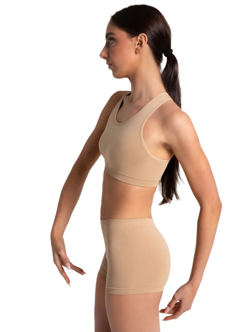 Women's Seamless Racerback Sports Bra