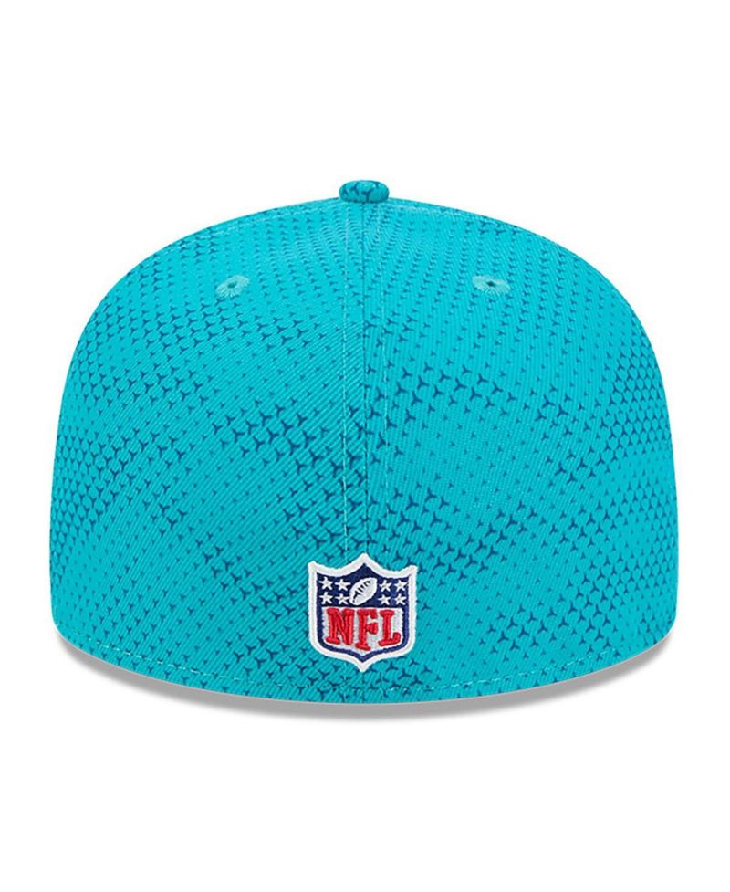Men's Aqua Miami Dolphins 2024 Sideline 59FIFTY Fitted Hat
