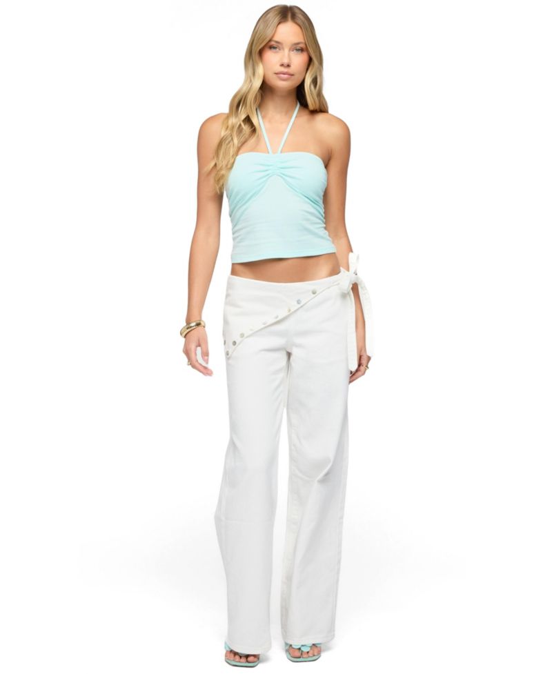 Women's Yolandi Ruched Halter Top