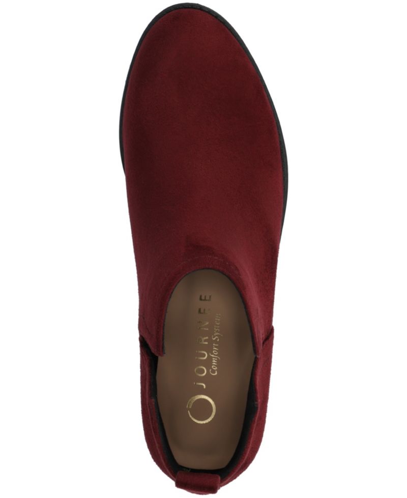 Women's Rimi Notched Ankle Stacked Heel Booties