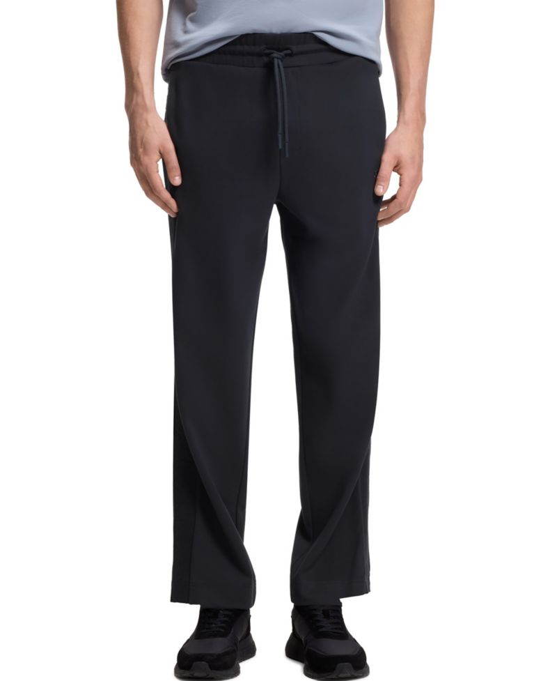 Men's Regular-Fit Jacquard Tape Jersey Pants