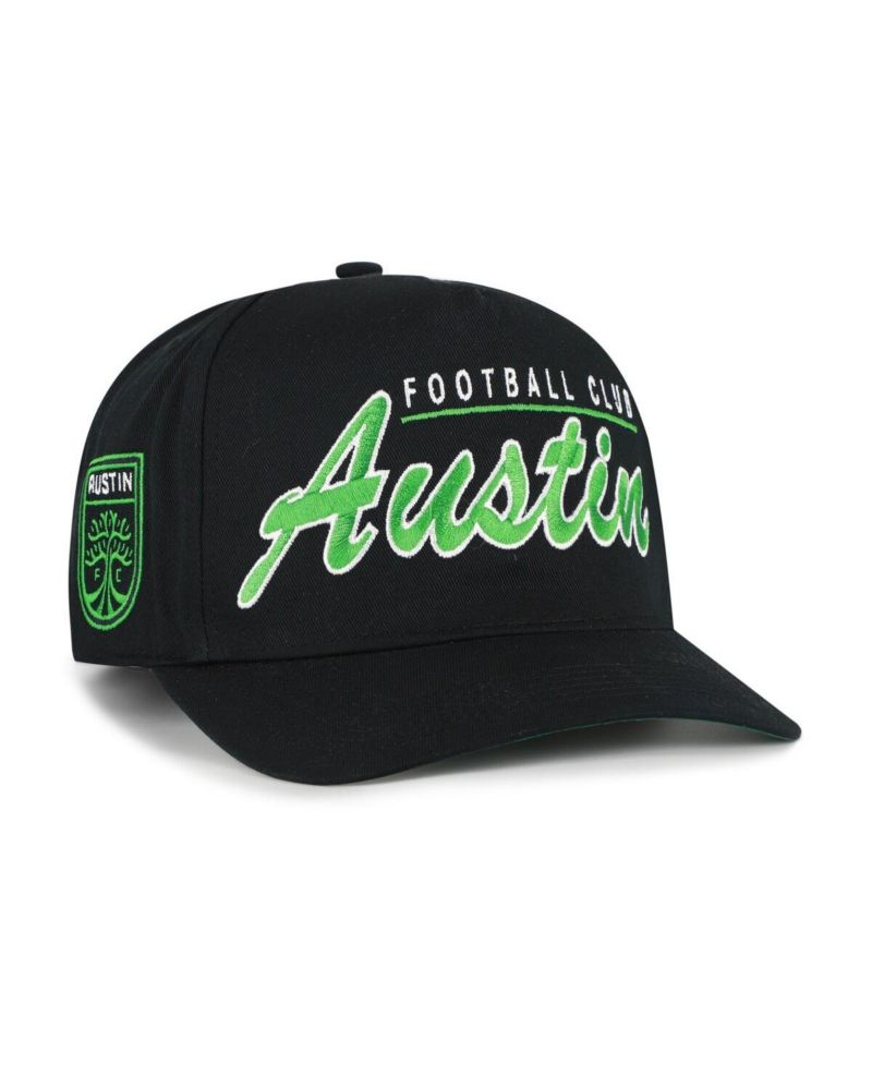 Men's Black Austin FC Brushmark Hitch Adjustable Hat