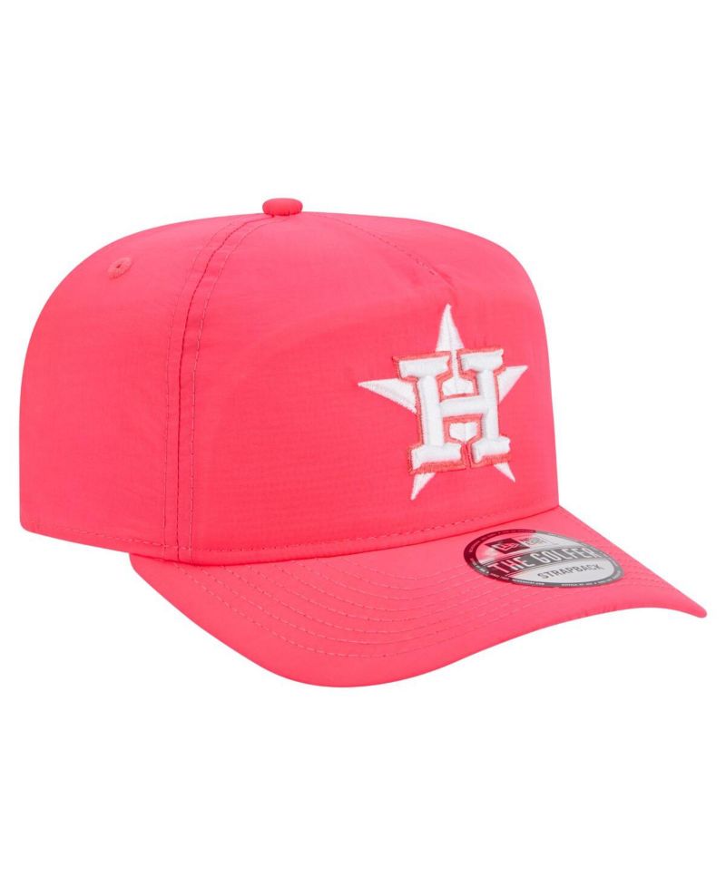 Men's Pink Houston Astros Everyday Golfer Adjustable Hat