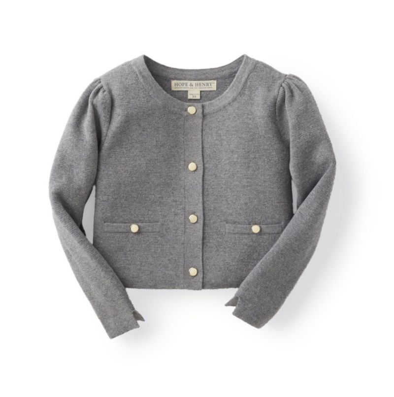 Girls Hope and Henry Milano Stitch Cardigan