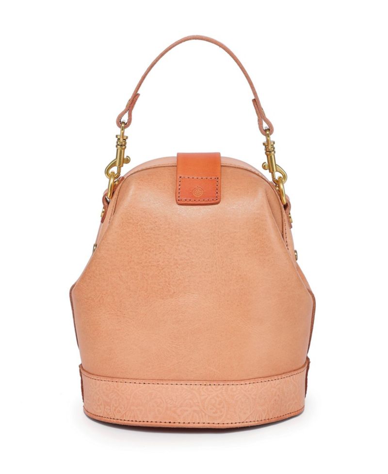 Doctor Mini Leather Bucket Crossbody Bag