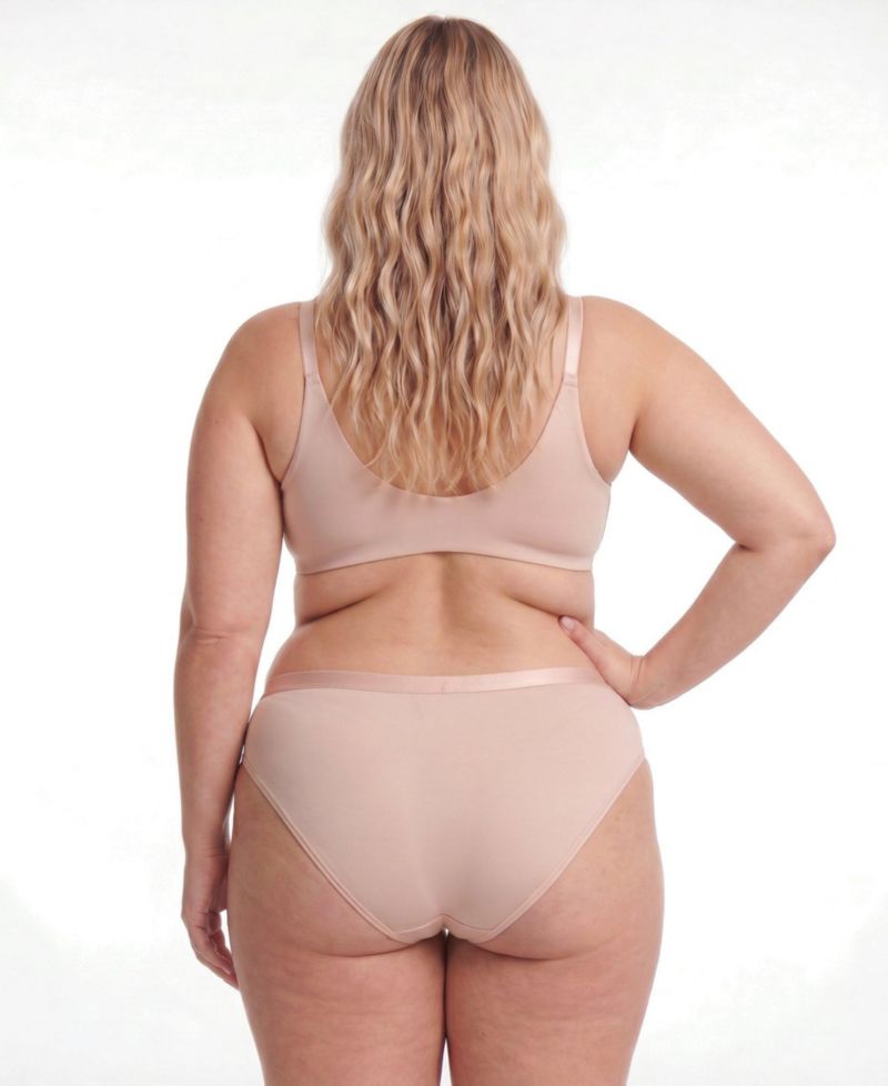 Plus Size Full-Coverage Push-Up Front-Closure Bra