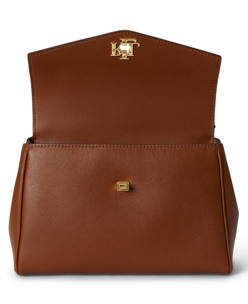 Farrah Leather Small Satchel Bag