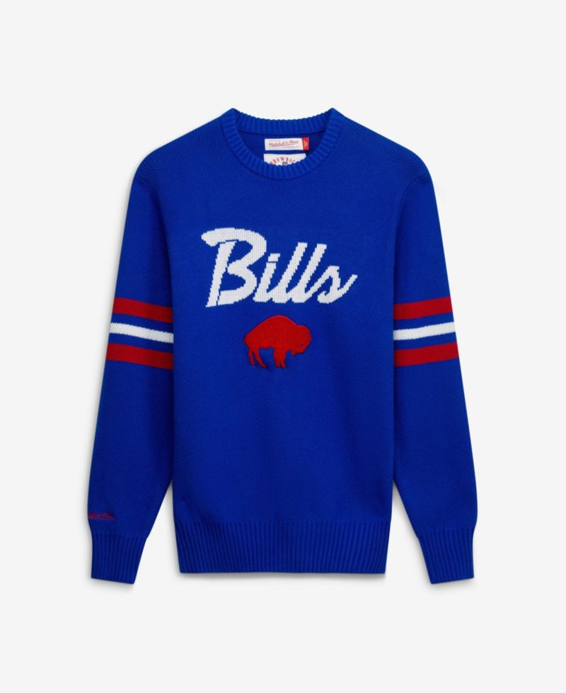 Men's Royal Buffalo Bills Head Coach Sweater