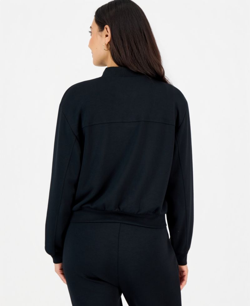Petite Zip-Up Bomber Jacket