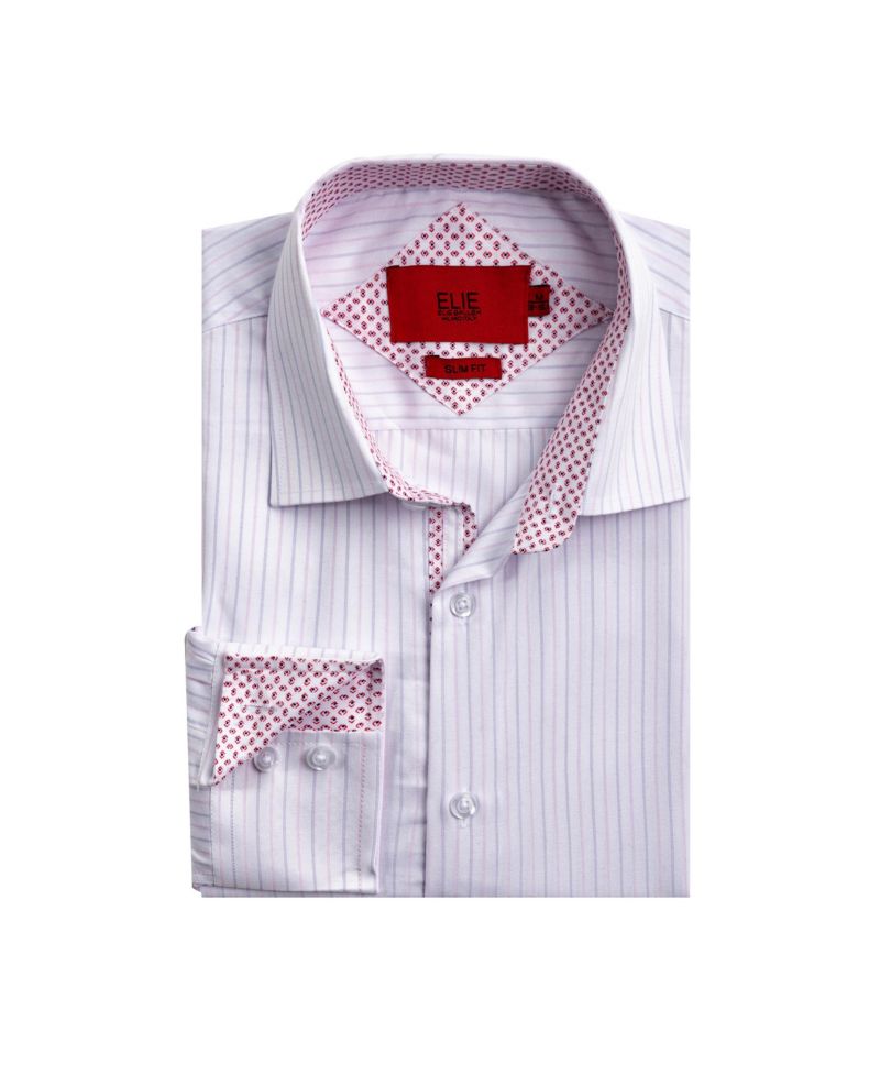 Big Boys Slim Fit Striped Shirt