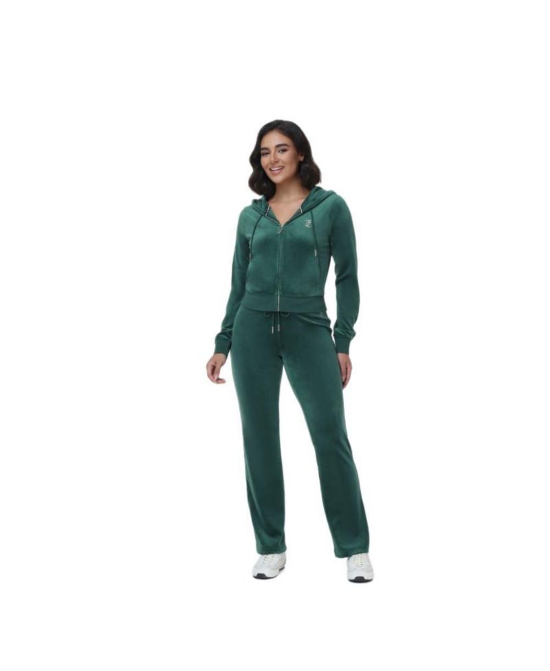 Women's Juicy Full-Zip Velour Hoodie