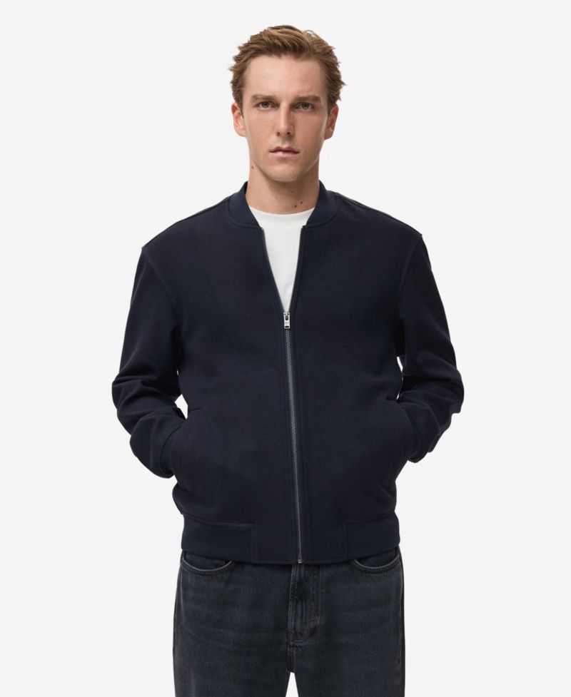 Men's Bomber Zip Sweatshirt