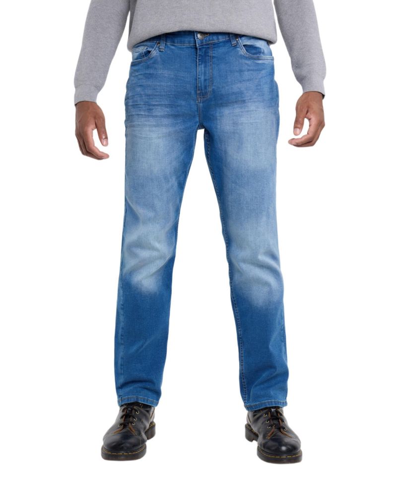 Men's Pieced Pockets Slim Fit Jeans