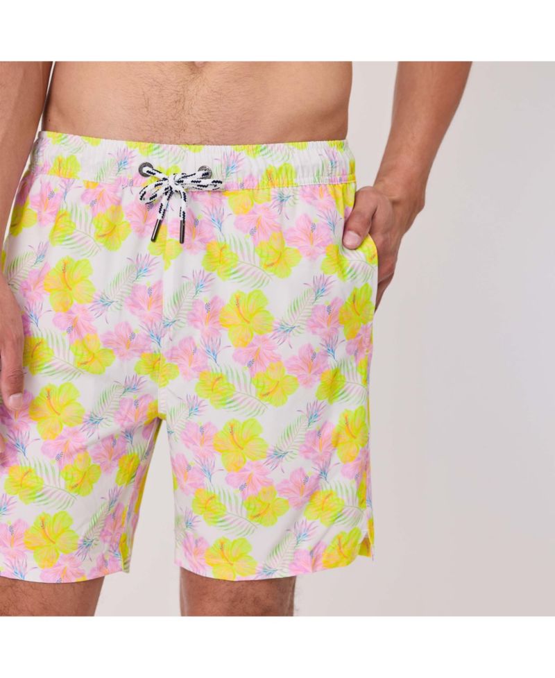 Mens Aloha Vacay Recycled Swim Short
