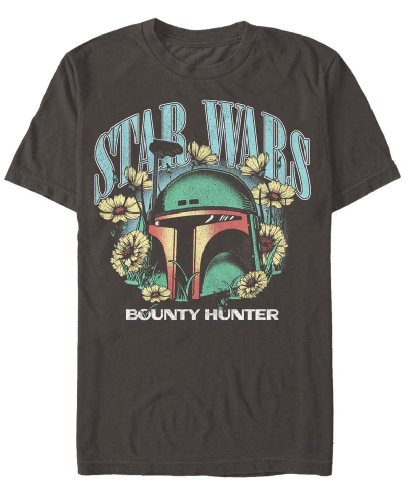 Men's Boba Floral Short Sleeve T-Shirt