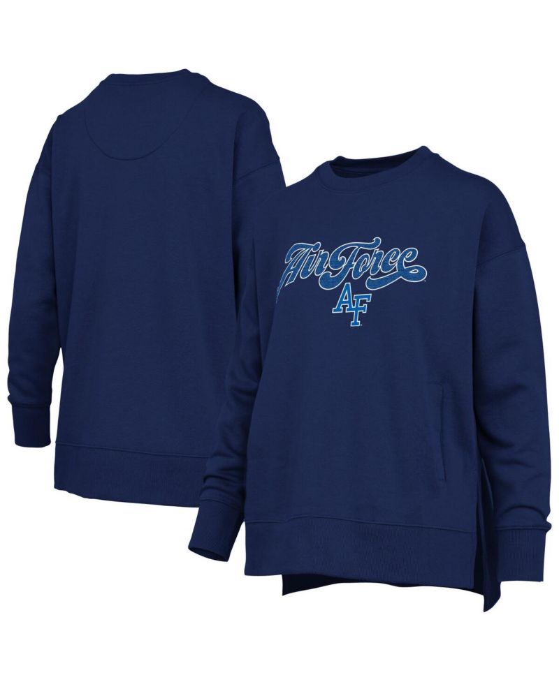 Women's Royal Air Force Falcons Bonanza Chenille Harper Script Sweatshirt