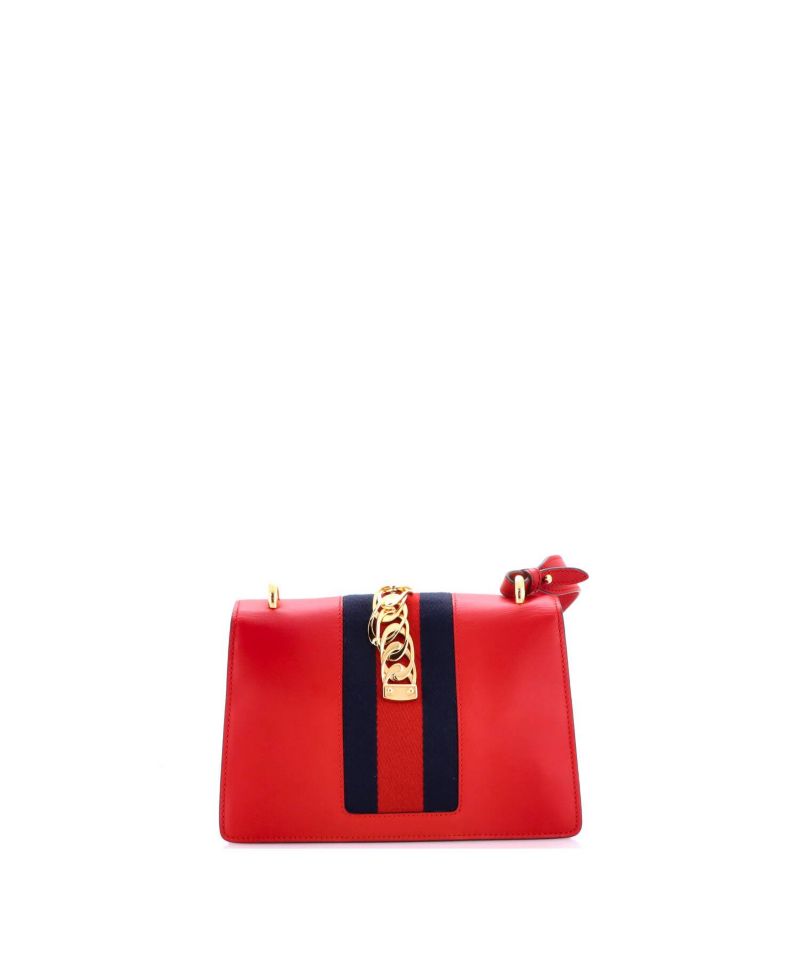 Small Sylvie Shoulder Bag Leather