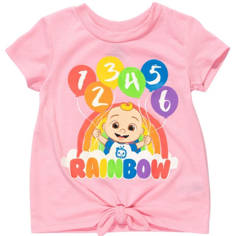 Baby Girls T-Shirt and French Terry Shorts Outfit Set