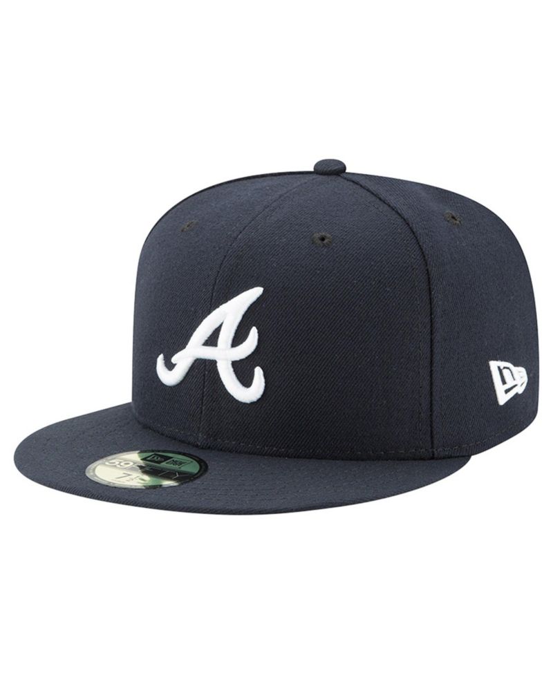Men's Navy Atlanta Braves 2026 Little League Classic Authentic Collection 59FIFTY Fitted Hat