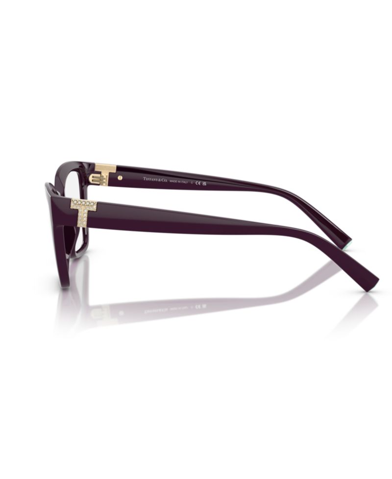 Woman Square Plastic TF2257BU Eyeglasses
